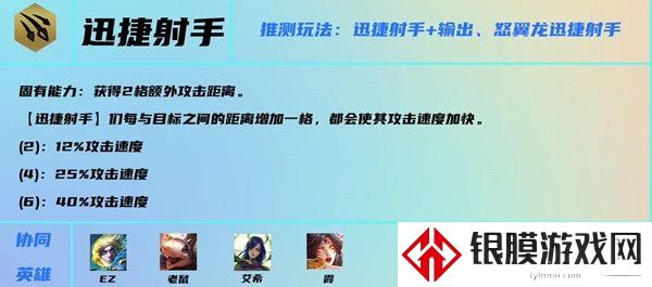 云顶之弈s7迅捷射手阵容如何运营 s7迅捷射手阵容玩法一览