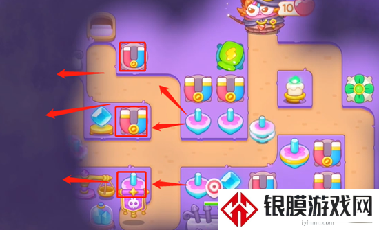 保卫萝卜4阿波与魔法宝藏第72关通关攻略