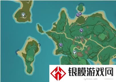 原神鬼兜虫位置分布图 鬼兜虫采集路线图