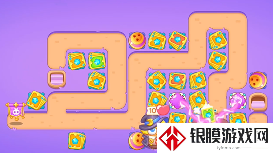 保卫萝卜4阿波与魔法宝藏第63关通关教学