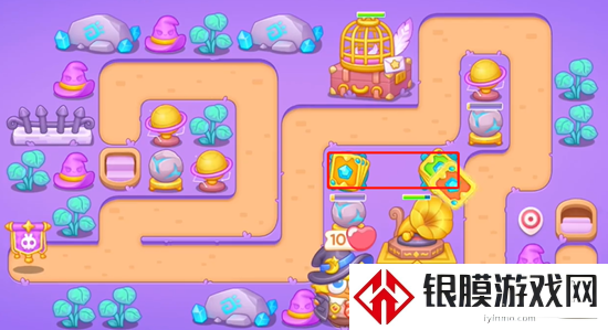 保卫萝卜4阿波与魔法宝藏第63关通关教学