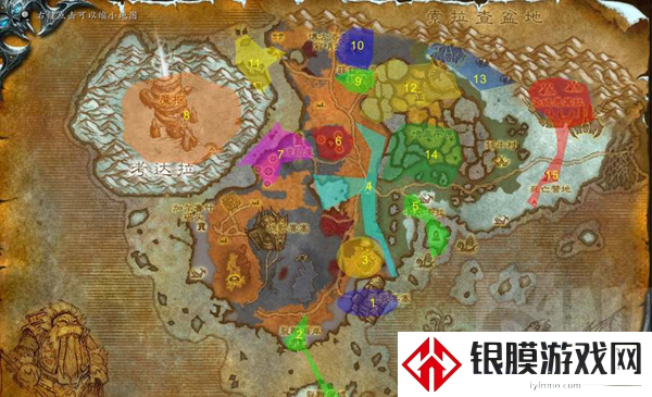 魔兽世界1-80升级路线