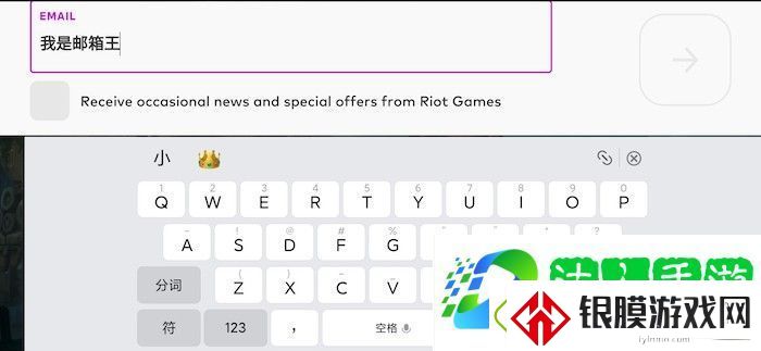 英雄联盟手游邮箱地址怎么填