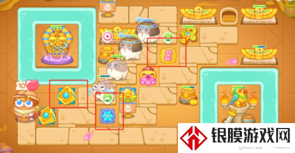 保卫萝卜4法老归来第四关怎么过