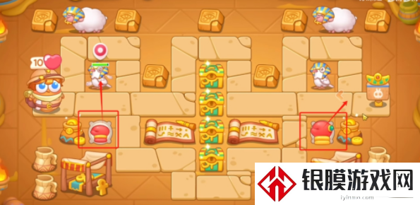 保卫萝卜4法老归来第一关怎么过