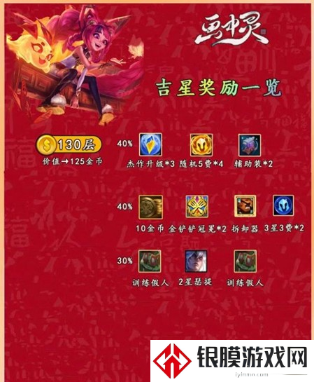 金铲铲之战吉星阶段奖励神秘大奖有哪些