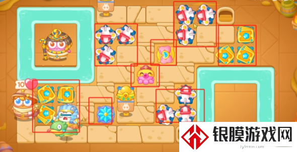 保卫萝卜4法老归来第四关怎么过