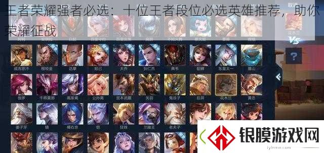 王者荣耀强者必选