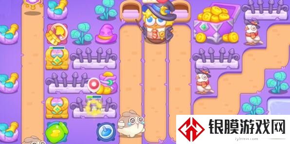 保卫萝卜4阿波与魔法宝藏第56关通关攻略