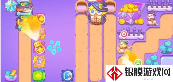 保卫萝卜4阿波与魔法宝藏第56关通关攻略