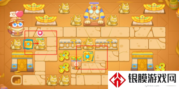 保卫萝卜4法老归来第八关怎么过