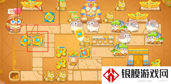 保卫萝卜4法老归来第八关怎么过