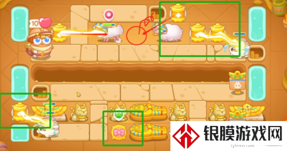 保卫萝卜4法老归来第九关怎么过