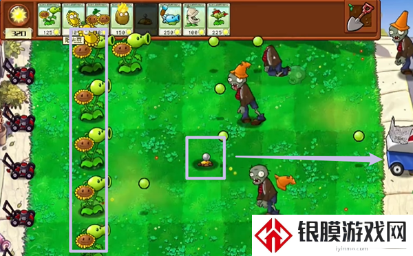 植物大战僵尸杂交版冒险模式第3关通关攻略